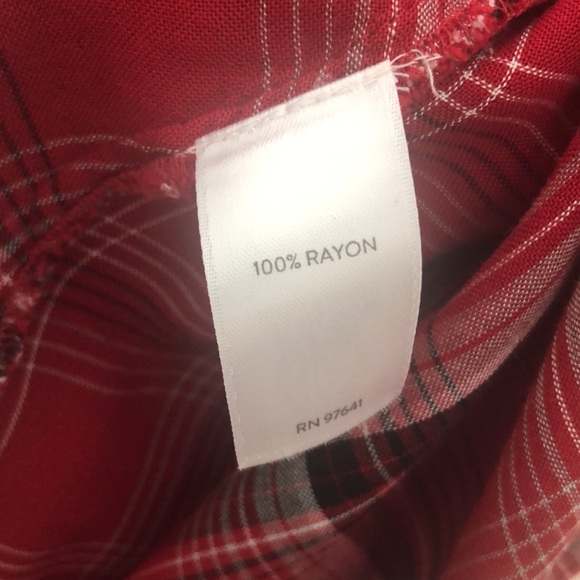 NWT J. Jill Mixed Plaid Long Sleeve Button Up Tunic w/Pockets (Large) - Picture 8 of 10